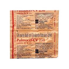 PULMOCEF CV 250MG STRIP OF 10 TABLETS