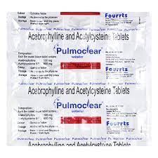 PULMOCLEAR STRIP OF 15 TABLETS