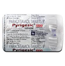 PYRIGESIC 1000MG TAB 10`S