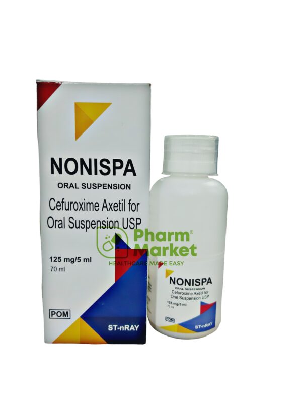 Nonispa (Cefuroxime 125mg/5ml) Susp