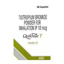 QUIKHALE T 18MCG BOTTLE OF 30 CAPSULES