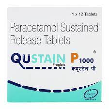 QUSTAIN P 1000MG STRIP OF 10 TABLETS
