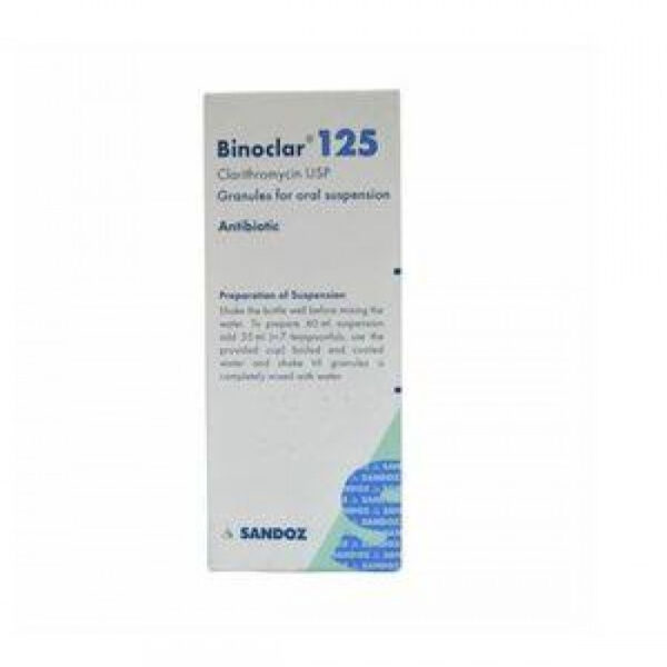 Binoclar 125mg/5ml Suspension