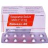 RABESEC 20MG STRIP OF 10 TABLETS