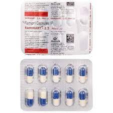 RAMIHART 2.5MG STRIP OF 10 CAPSULES