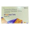 RAPICLAV 375MG STRIP OF 10 TABLETS
