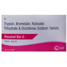 RESOLVE BIO D STRIP OF 10 TABLETS