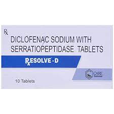 RESOLVE D STRIP OF 10 TABLETS