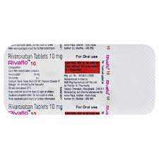 RIVAFLO 10MG STRIP OF 10 TABLETS