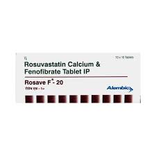 ROSAVE F 20MG STRIP OF 10 TABLETS