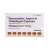 ROSAVE GOLD 10MG STRIP OF 10 CAPSULES