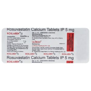 ROSLAREN 5 STRIP OF 10 TABLETS