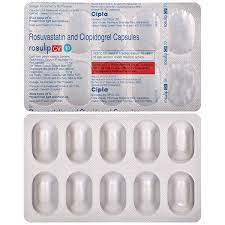 ROSULIP CV 10MG STRIP OF 10 CAPSULES