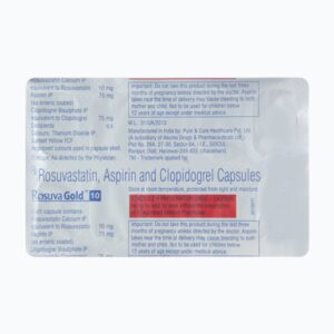 ROSUVA GOLD 10MG CAP 10`S
