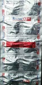 ROSUVAS CV 20MG CAP 10`S