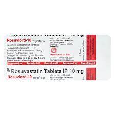 ROSUVFORD 10MG STRIP OF 10 TABLETS