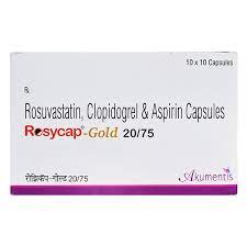 ROSYCAP GOLD 20/75 STRIP OF 15 CAPSULES