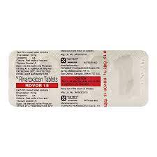 ROVOR 15MG STRIP OF 10 TABLETS