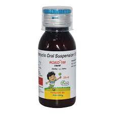 ROXID 100MG MINT FLAVOUR SYRUP 30ML