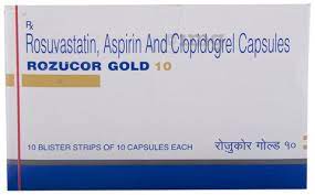 ROZUTOS GOLD 10MG STRIP OF 10 CAPSULES