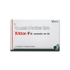 RXTOR F 10MG STRIP OF 10 TABLETS