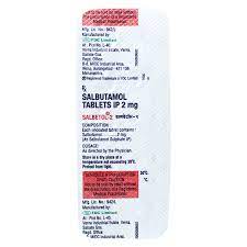 SALBETOL 2MG TABLET