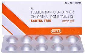 SARTEL TRIO 40MG STRIP OF 10 TABLETS