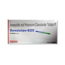 SENSICLAV 625MG STRIP OF 10 TABLETS