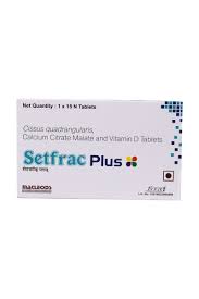 SETFRAC PLUS STRIP OF 15 TABLETS