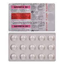 SEVISTA 30MG STRIP OF 15 TABLETS