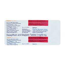SIDACOR 5/50MG STRIP OF 10 TABLETS