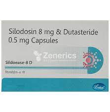 SILDOEASE 8 D STRIP OF 10 CAPSULES