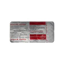 SITARA M 100/500MG STRIP OF 10 TABLETS