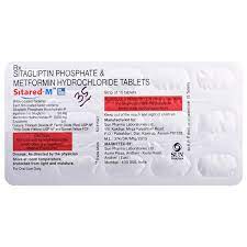 SITARED M 50/1000MG STRIP OF 15 TABLETS
