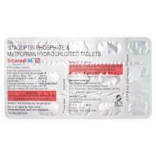 SITARED M 50/500MG STRIP OF 15 TABLETS