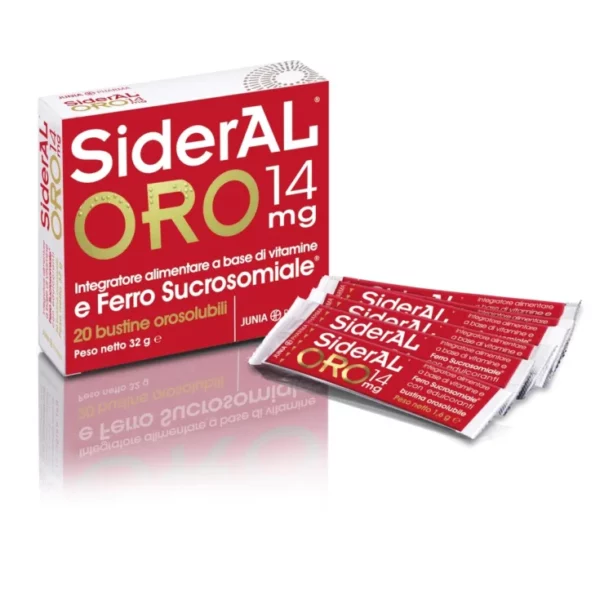 SiderAL? Oro 14 Junia Pharma 20 Orosoluble Sticks