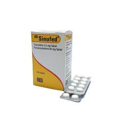 Sinufed Tablets | Exp. Date: 5/26