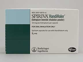 Spiriva 18mcg Inhalation powder/Handihaler
