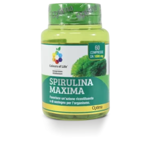 Spirulina Maxima Colors Of Life? Optima Naturals 60 Tablets
