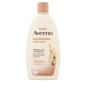 Aveeno Nourishing Body Wash Prebiotic Oil + Almond Oil 532ml
