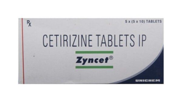 ZYNCET CETIRIZINE HCT 10MG TAB