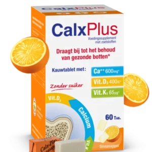 Calx Plus 600mg Chewable 60 Orange