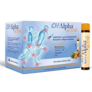 CH ALPHA  ACTIVE FORTIGEL & TENDOFORTE BIOACTIVE COLLAGEN PEPTIDES 28VIALS