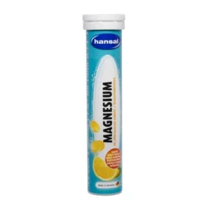 HANSAL MAGNESIUM EFFERVESCENT WITH LEMON FLAVOR 20PIECES
