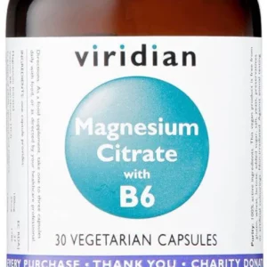 VIRIDIAN MAGNESIUM CITRATE B6 30s