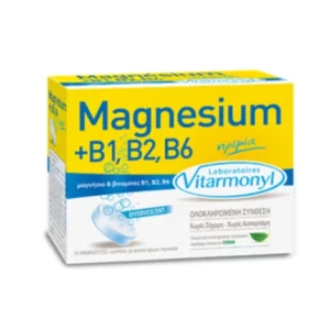 VITARMONYL MAGNESIUM +B1 B2 B6 24EFFERVESCENT TABLETS