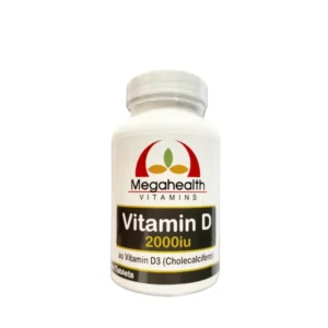 MEGAHEALTH VITAMIN D3 2000IU 60VEGETARIAN TABLETS