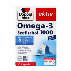 Doppelherz Omega-3 1000mg x 80 Capsules