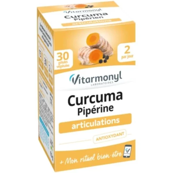 VITARMONYL CURCUMA PIPERINE 30CAPSULES