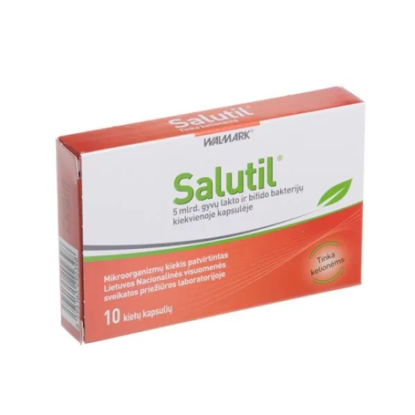 WALMARK SALUTIL PROBIOTICS SUPPLEMENT 10CAPSULES